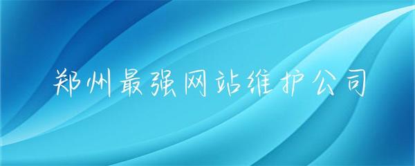 郑州网站维护服务领军者 专业护航，让您的网站永葆活力